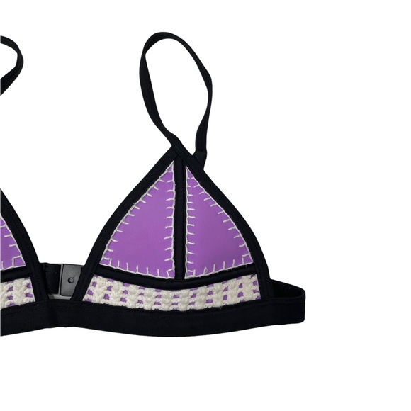 Triangl Farrah Neoprene Mix Match Bikini Set and Bag - Picture 3 of 16